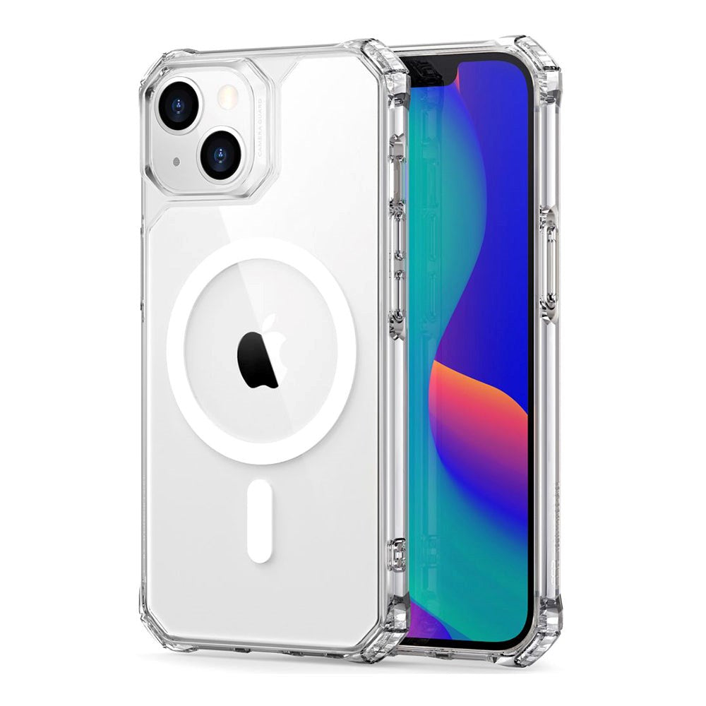 iPhone 14 / 13 ESR Air Armor Halolock Case - MagSafe Compatible - Transparent