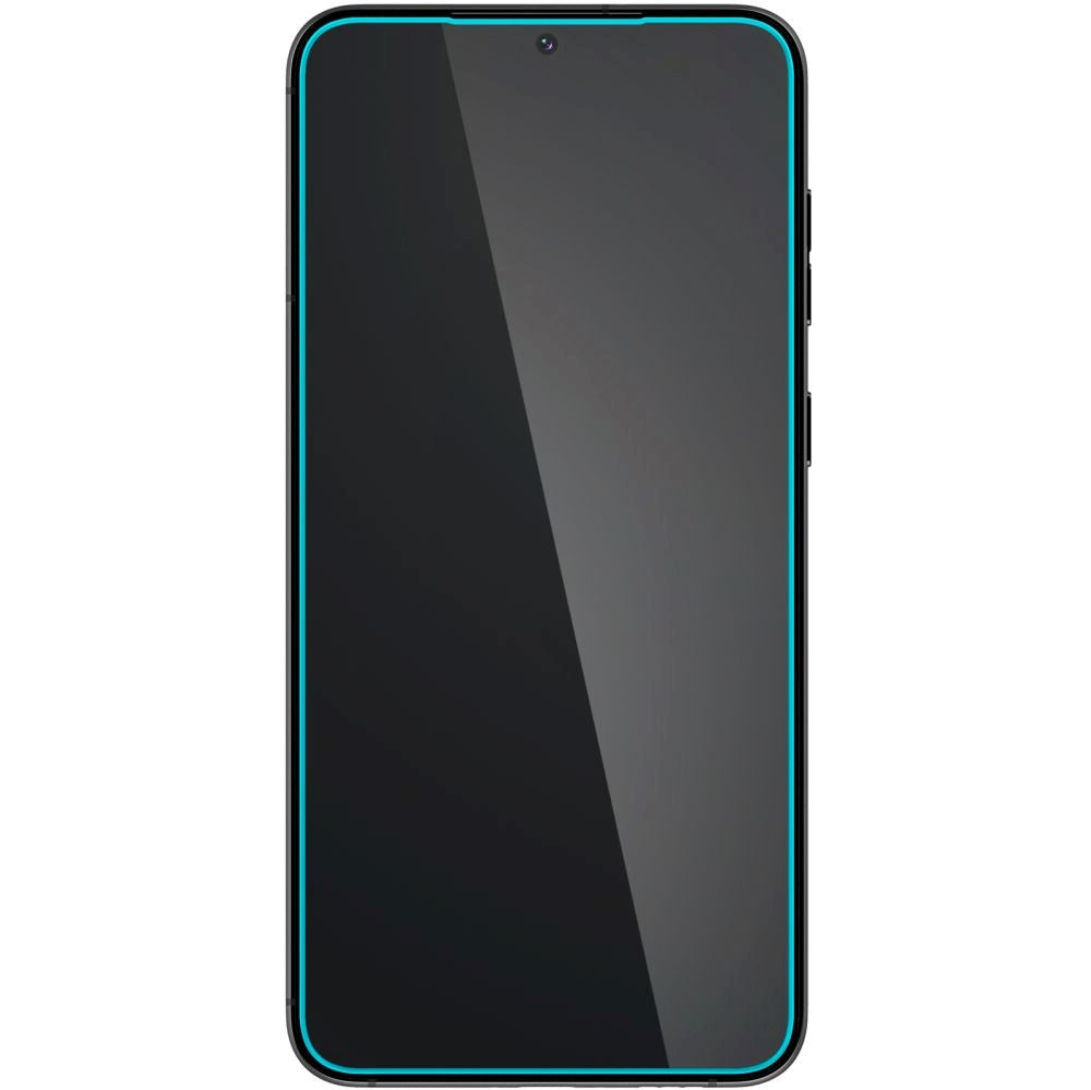 Samsung Galaxy S23 Spigen Glas.tr Screen Protection - Tempered Glass - Blue Edge