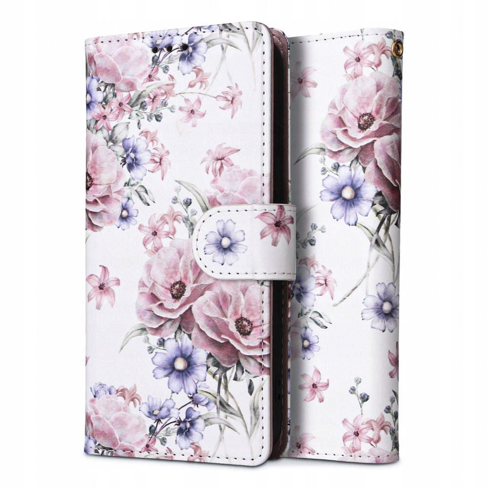 Xiaomi Poco C65 / Redmi 13C Tech-Protect Wallet Case - Blossom Flower