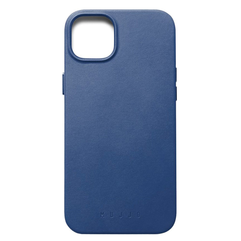 Mujjo iPhone 14 Pro Max Leather Case - MagSafe Compatible - Blue