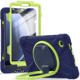 Tech-Protect Samsung Galaxy Tab A9 X-Armor Case - Kickstand - Blue / Green