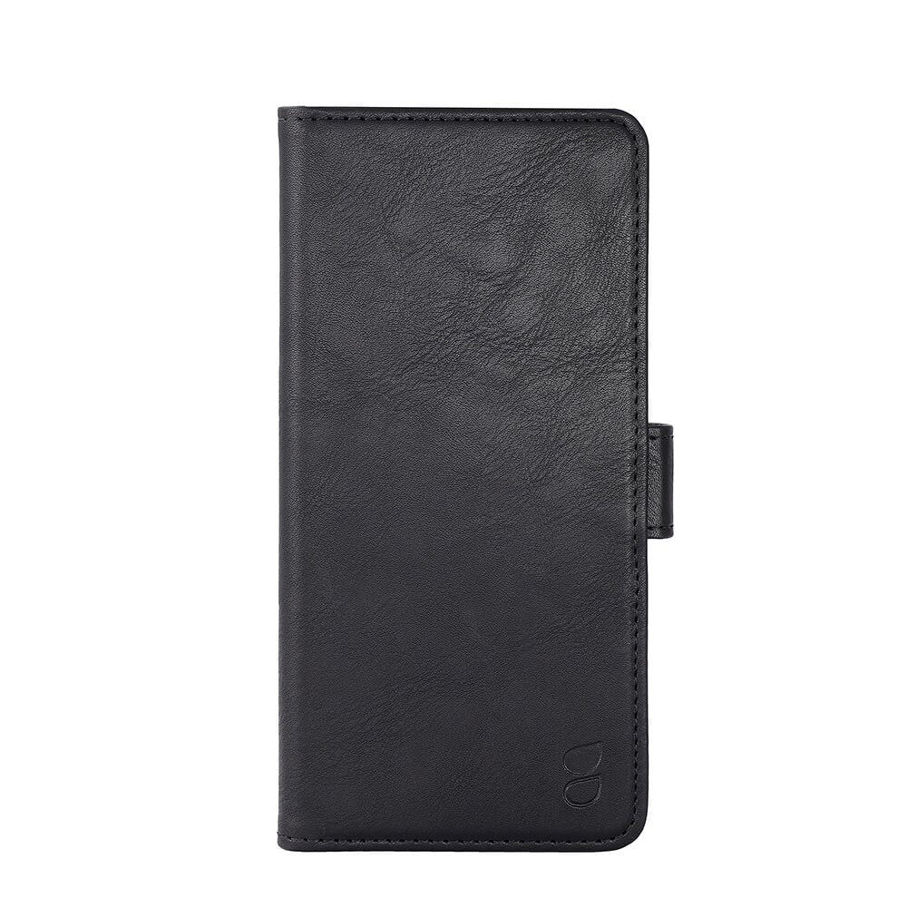 Samsung Galaxy A23 / A23 (5G) GEAR Wallet - Leather Flip Cover with Wallet for 3 Cards - Black