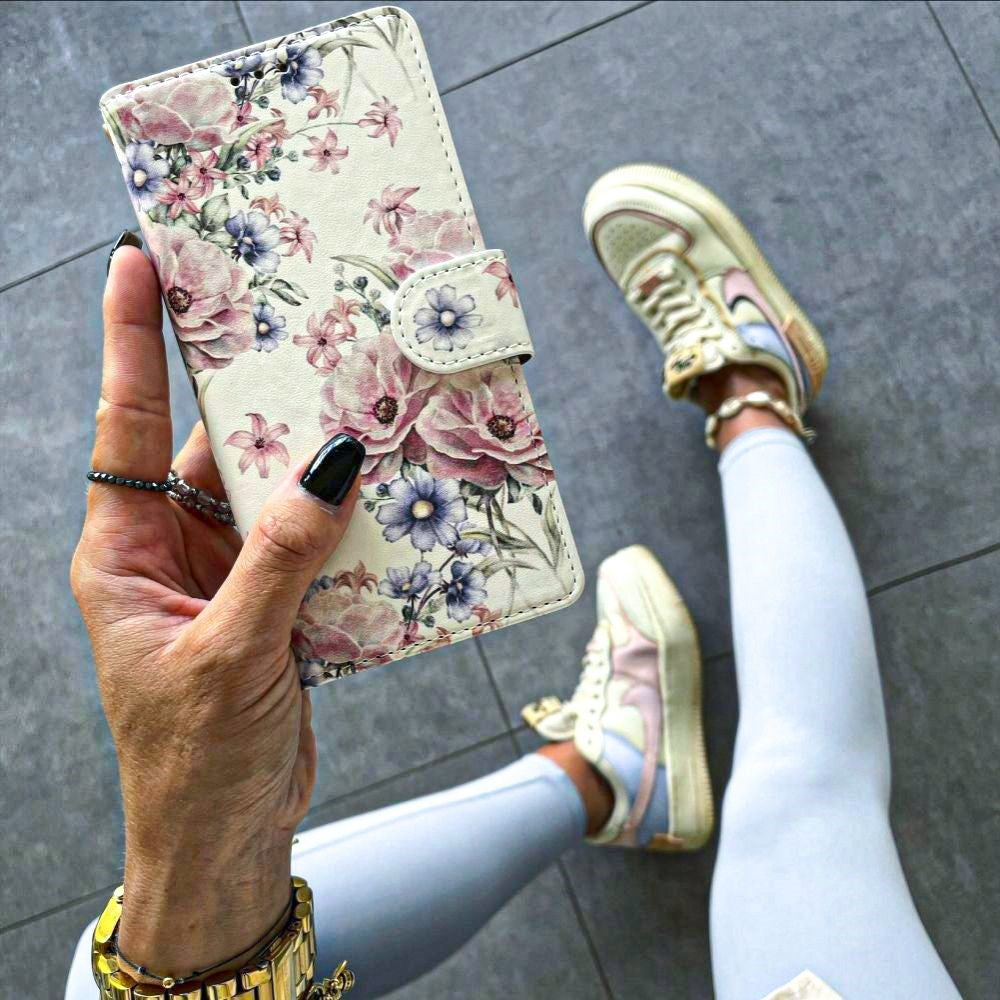 Samsung Galaxy A15 (5G) / A15 Tech-Protect Tech-Protect Wallet Case - Blossom Flower