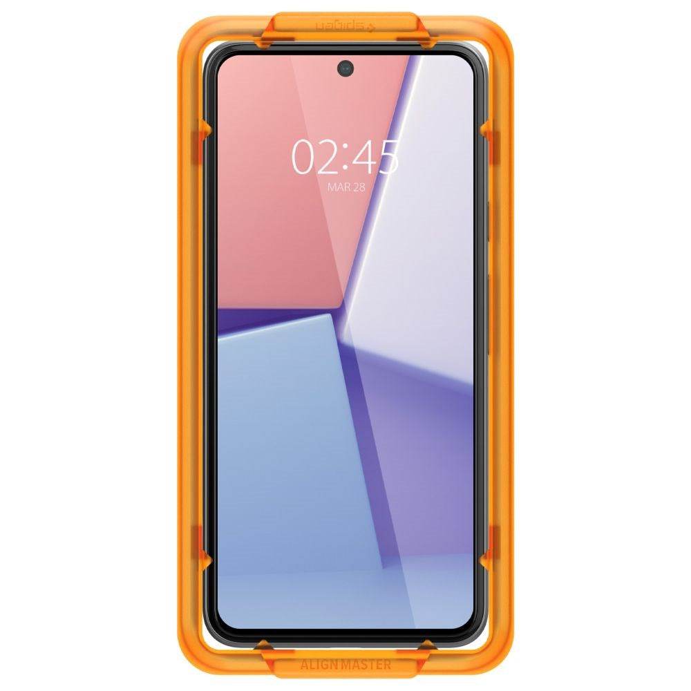 Google Pixel 8 Spigen Protective Glass - Case Friendly - Transparent