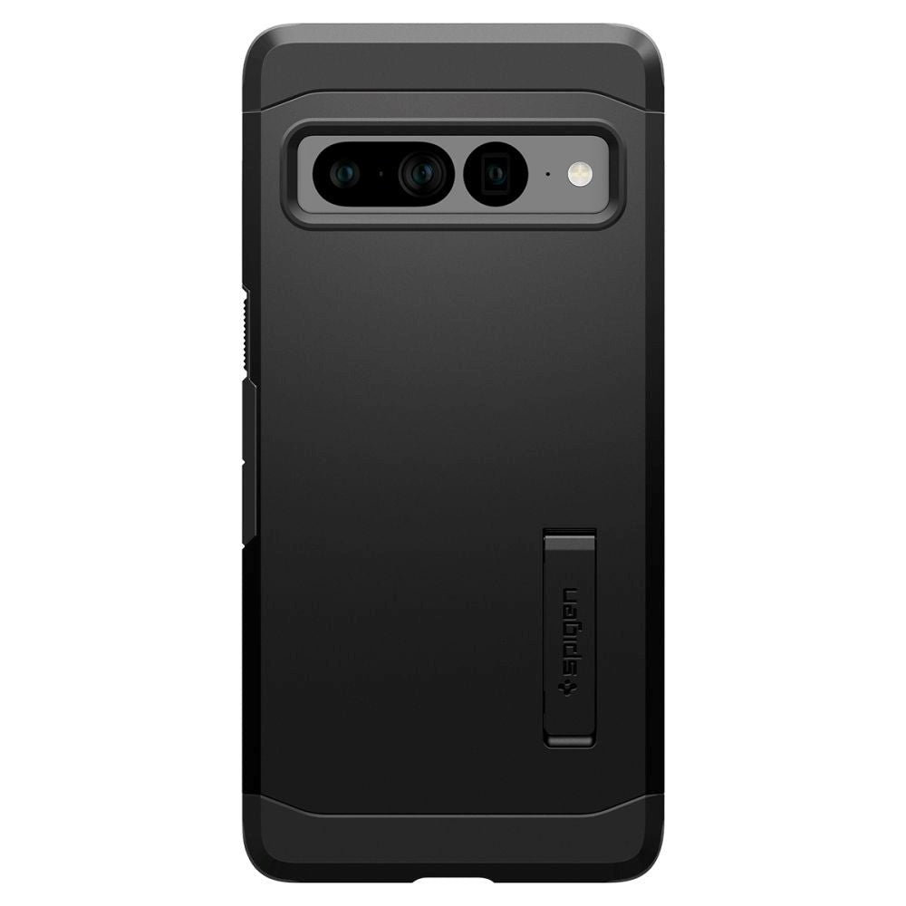 Google Pixel 7 Pro Spigen Tough Armor Case w. Kickstand - Black