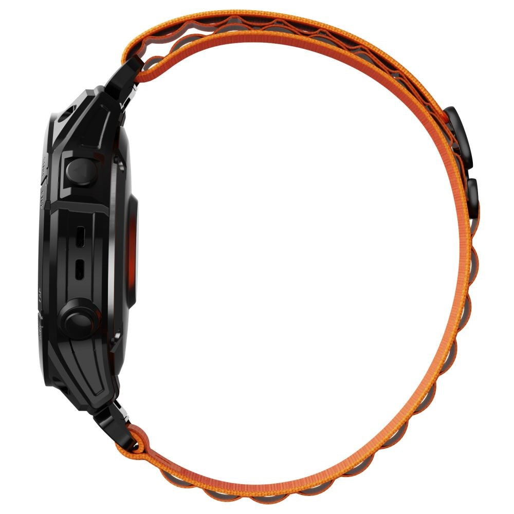 Universal Garmin 26mm QuickFit Tech-Protect Nylon Pro Strap - Orange