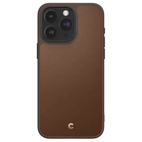 iPhone 15 Pro Cyrill Kajuk Mag Hybrid Case - MagSafe Compatible - Saddle Brown