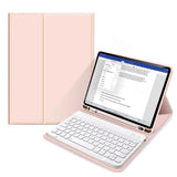 iPad 10.9" (2022) Tech-Protect Keyboard Case With Pencil Holder - English Layout - Pink