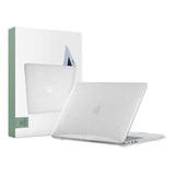 MacBook Air 13 M2/M3 (2022-2024) - Tech-Protect Smartshell Case - Glitter Clear