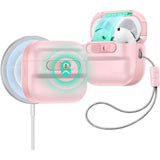 ESR AirPods (4th Gen) HaloLock Pulse Case - MagSafe Compatible - Pink