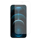 iPhone 12 / 12 Pro 4smarts Second Glass X-Pro Clear Screen Protector w. Mounting Frame - Case Friendly - Transparent