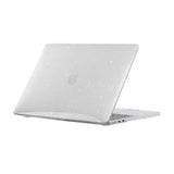 MacBook Air 13 M2/M3 (2022-2024) - Tech-Protect Smartshell Case - Glitter Clear