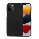 iPhone 13 dbramante1928 Lynge Genuine Leather Magnet Case - Black