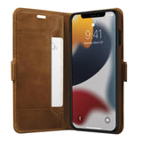 iPhone 13 Pro dbramante1928 Copenhagen Slim Genuine Leather Wallet Case - Tan