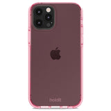 Holdit iPhone 12 / 12 Pro Seethru Case - Bright Pink