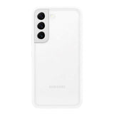 Original Samsung Galaxy S22+ (Plus) Frame Case w. Mirror - White (EF-MS906CWEGWW)