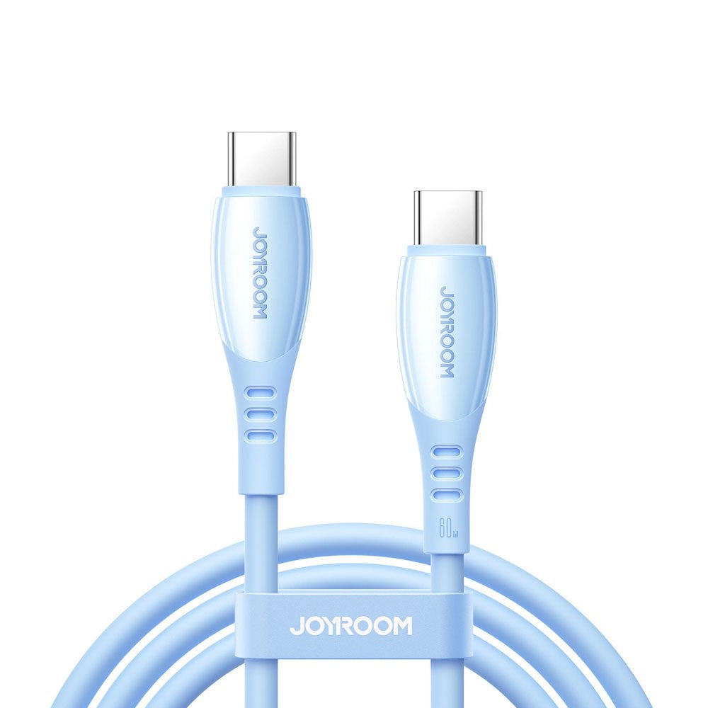 Joyroom 60W USB-C to USB-C Cable - 1.2m - Blue
