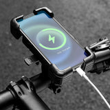 Rockbros Handlebar Clamp Bike Phone Holder - Black