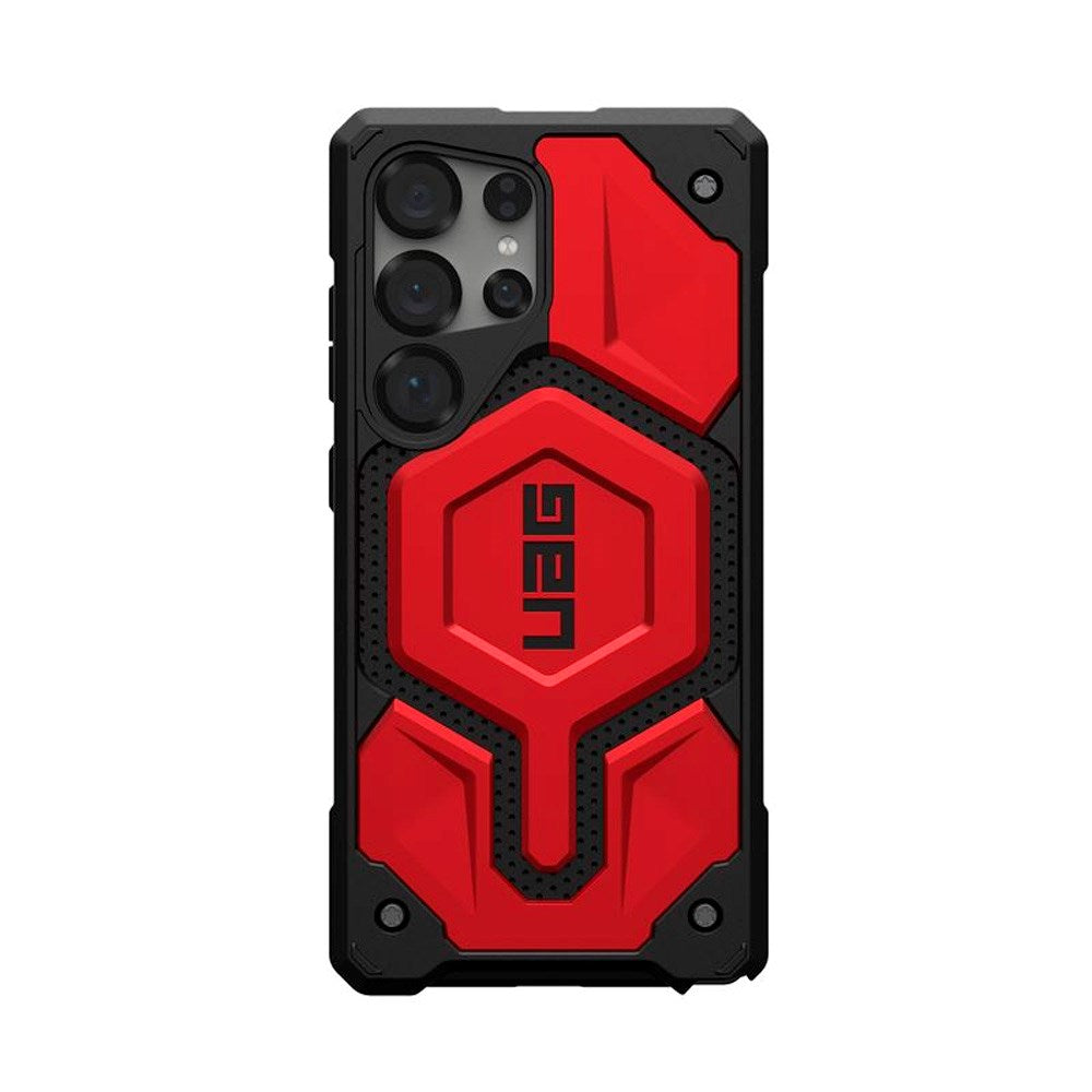 Samsung Galaxy S25 Ultra UAG MONARCH Pro Series Case - MagSafe Compatible - Red / Black