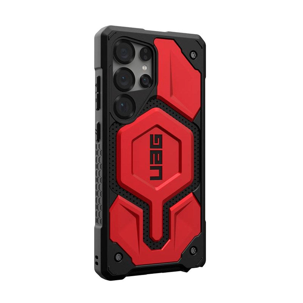 Samsung Galaxy S25 Ultra UAG MONARCH Pro Series Case - MagSafe Compatible - Red / Black