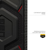 Samsung Galaxy S26 Ultra UAG Monarch Pro Kevlar Hybrid Case - MagSafe Compatible - Black