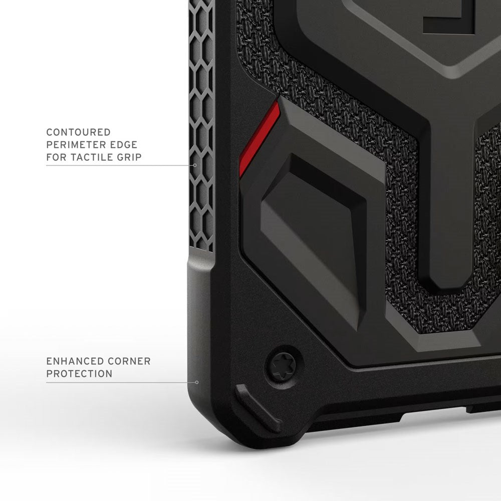 Samsung Galaxy S26+ (Plus) UAG Monarch Pro Kevlar Hybrid Case - MagSafe Compatible - Black