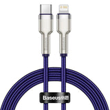 Baseus Cafule USB-C to Lightning Cable PD 20W - 1m - Purple