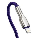 Baseus Cafule USB-C to Lightning Cable PD 20W - 1m - Purple