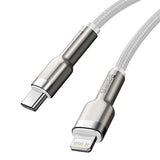 Baseus Cafule USB-C to Lightning Cable PD 20W - 2m - White