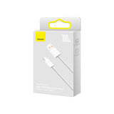 Baseus Dynamic Series USB-A to USB-C Cable 100W - 2m - White