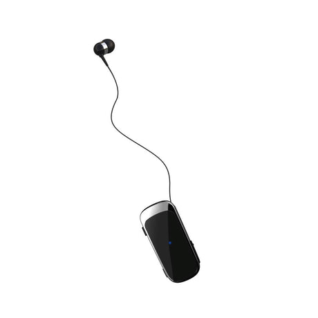 XO BE21 In-Ear Bluetooth Earphone with Retractable Line - Black