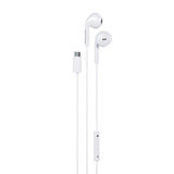 Happy Plugs Headphones with USB-C - In-Ear - White