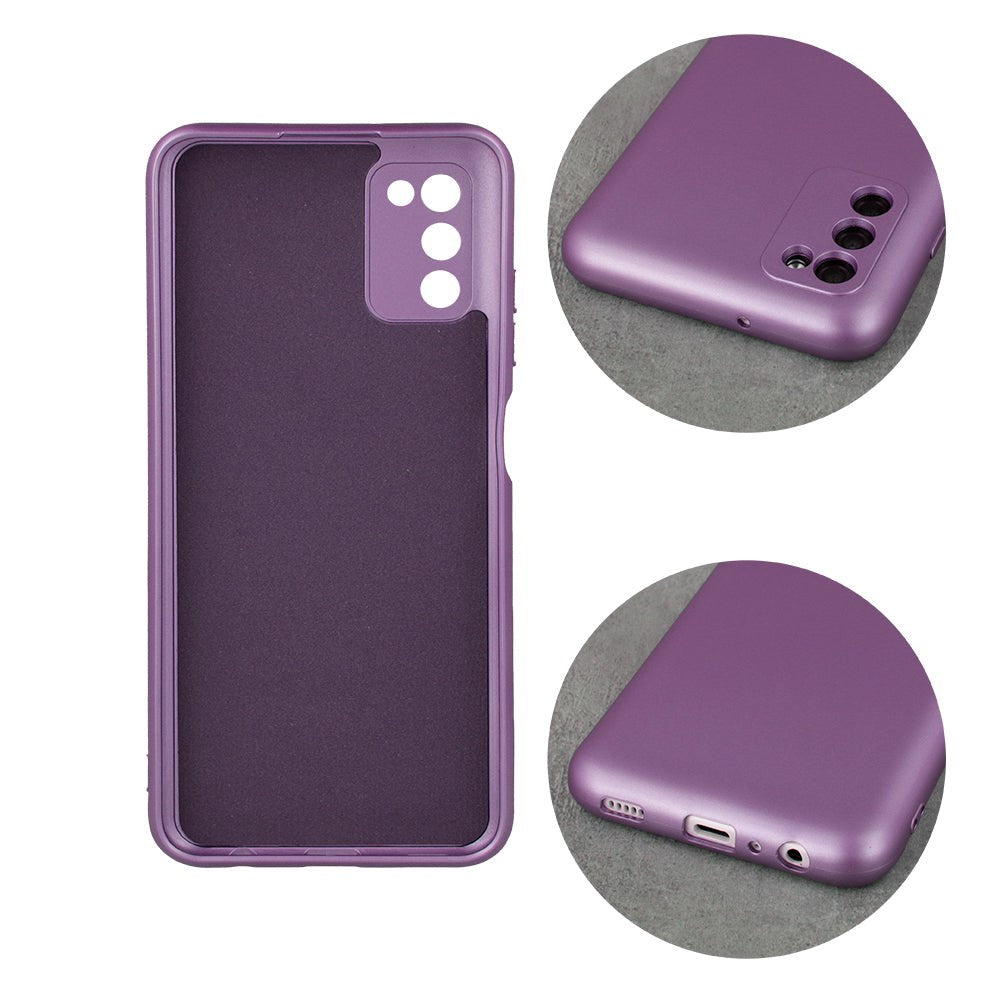 Samsung Galaxy A54 (5G) Metallic Series Plastic Case - Violet