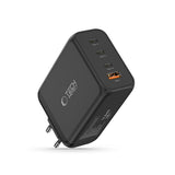 Tech-Protect 240W Wall Charger w. 3x USB-C & 1x USB-A - Black