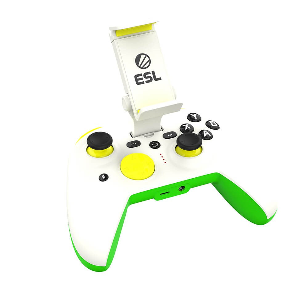 RiotPWR ESL Controller for USB-C Android Phones - White / Green