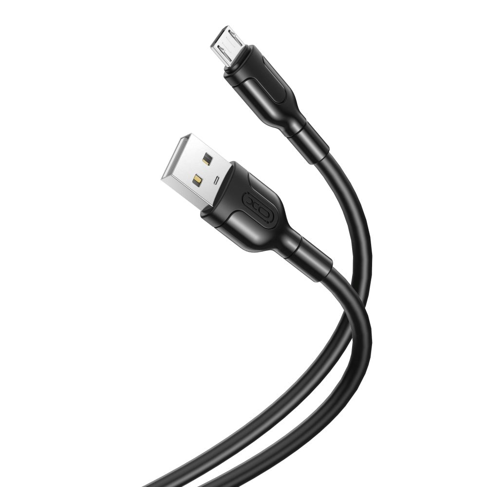 XO USB-A to Micro USB Cable 1 Meter - Black