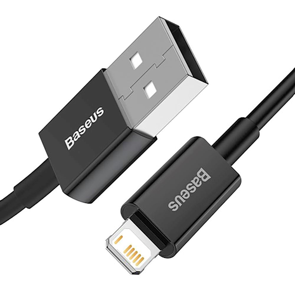 Baseus Superior Series USB-A to Lightning Cable - 1m - Black