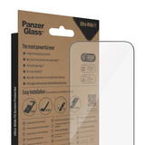 iPhone 14 Pro PanzerGlass AntiBacterial Ultra Wide Fit - Diamond Strength - Transparent