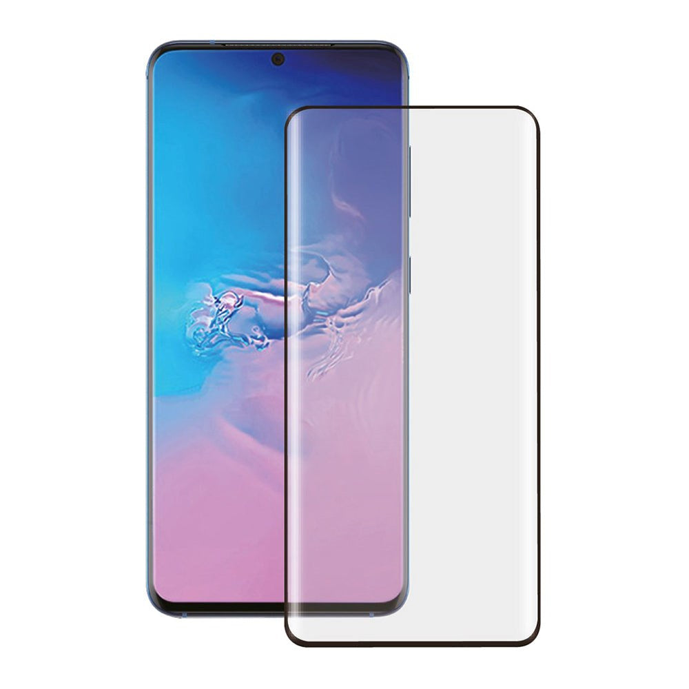 Huawei P40 Vivanco Full Screen Tempered Glass - Case Friendly - Screen Protector - Black