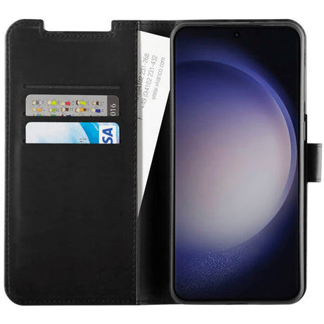 Samsung Galaxy S24 Vivanco Classic Wallet Case - Black