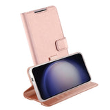 Samsung Galaxy S24 Vivanco Classic Wallet Case - Rose Gold