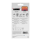 iPhone 18 Pro / 17 Pro / 16 Pro X2O Full Screen Tempered Glass Screen Protector - Transparent / Black Edge