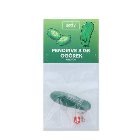 Setty USB Stick w. 8 GB - Cucumber