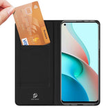 Xiaomi Redmi Note 9T (5G) DUX DUCIS Skin Pro Series Thin Wallet Case - Black