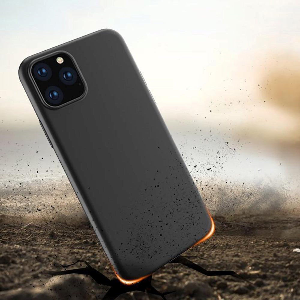 iPhone 14 Plus Hurtel Flexible Silicone Soft Case - Black