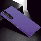 Sony Xperia 1 IV Ultra Slim Back Cover - Scratch Resistant - Blue/Purple