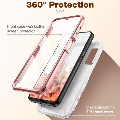 Samsung Galaxy A14 (5G) Tech-Protect Velar Case w. Screen Protector - Marble