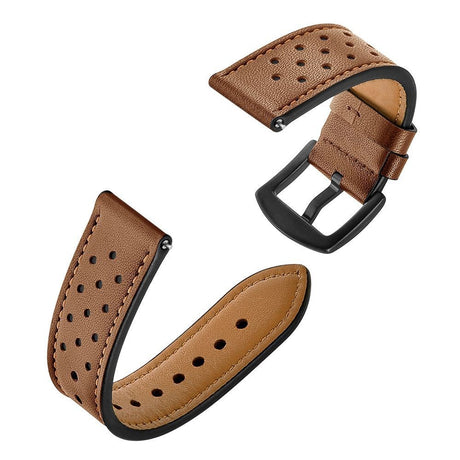 Tech-Protect Universal 20mm Leather Watch Strap - Brown