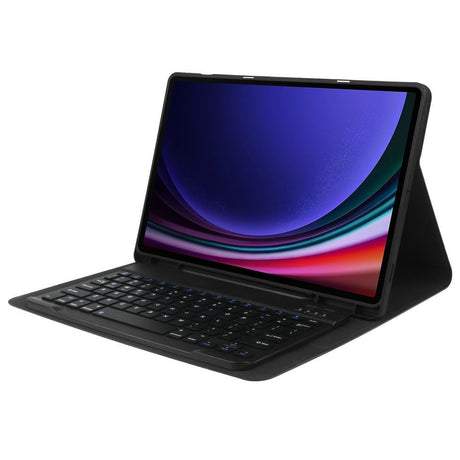 Samsung Galaxy Tab S9 FE+ (Plus) Tech-Protect Keyboard Case With Pencil Holder - English Layout - Black