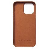 Mujjo iPhone 14 Pro Max Leather Wallet Case - Brown